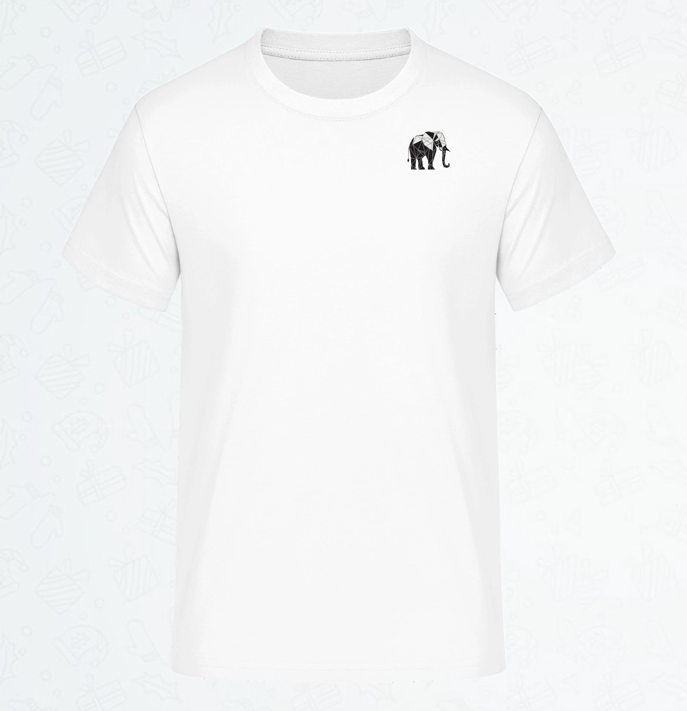 Herren T-Shirt Elefant