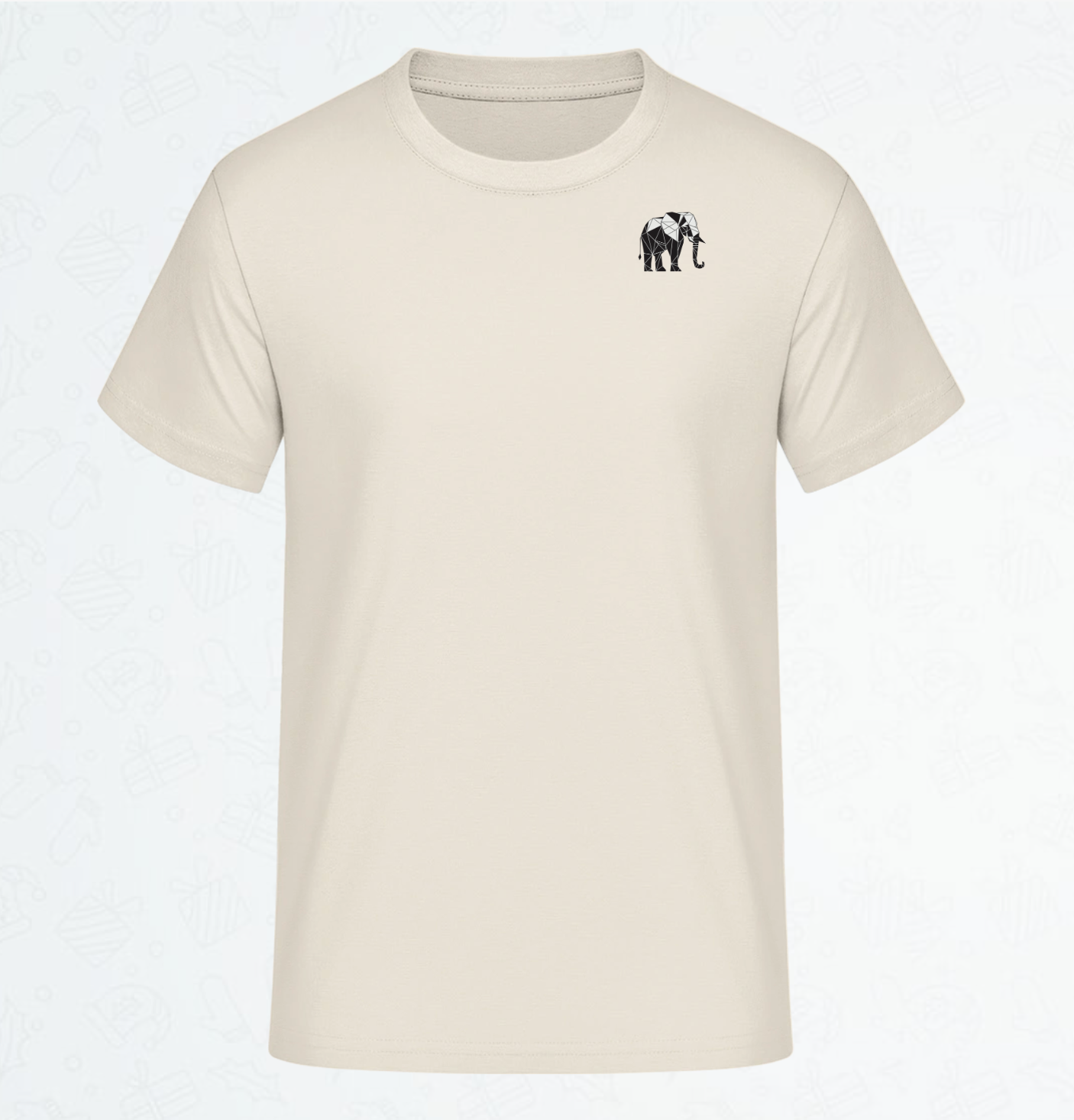 Herren T-Shirt Elefant