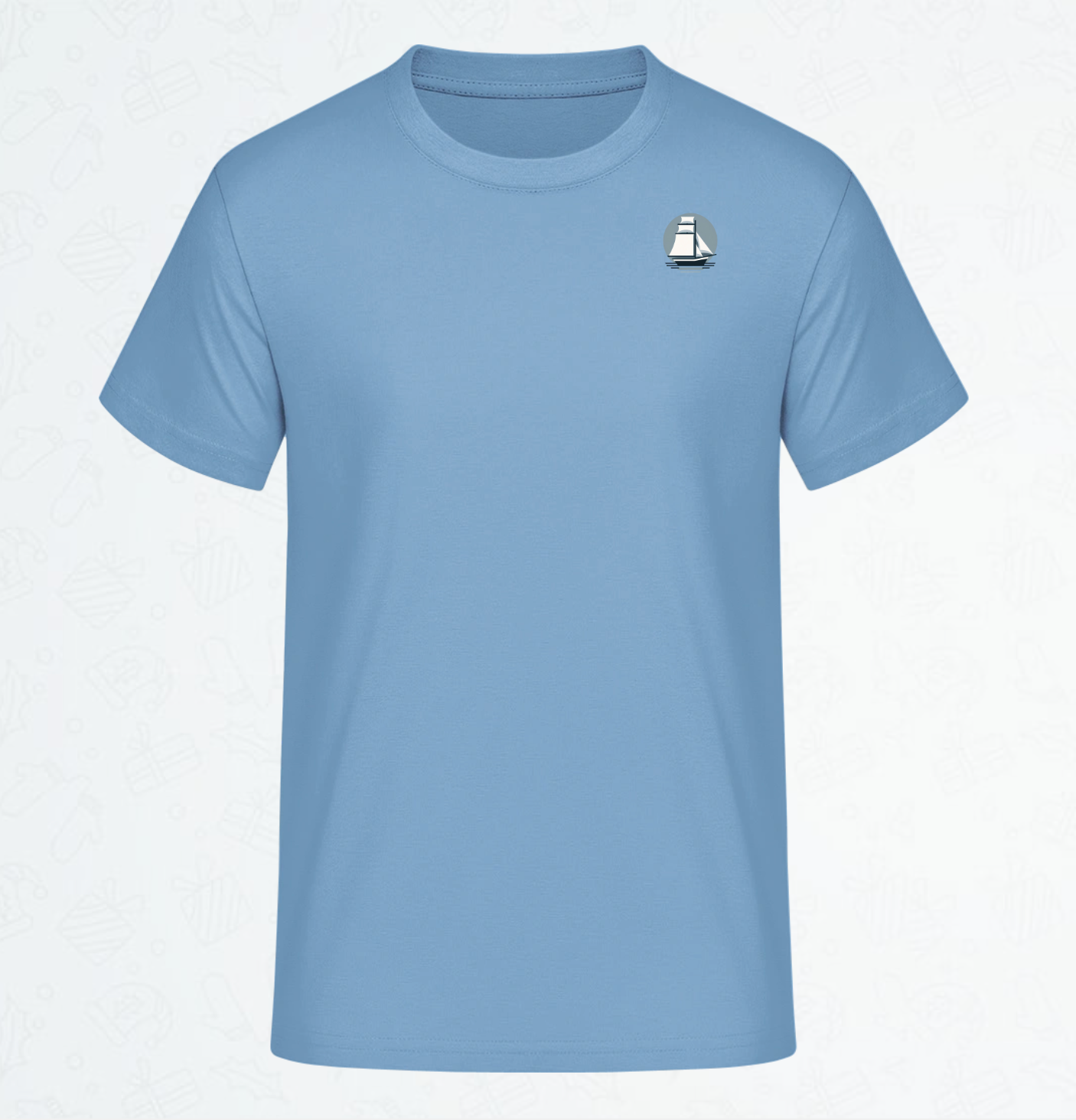 Herren T-Shirt Segelschiff