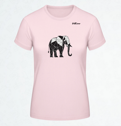 Damen T-Shirt Elefant