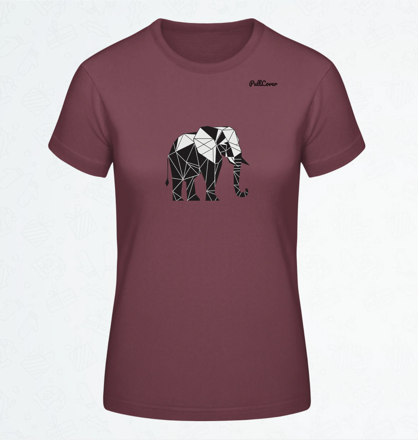 Damen T-Shirt Elefant