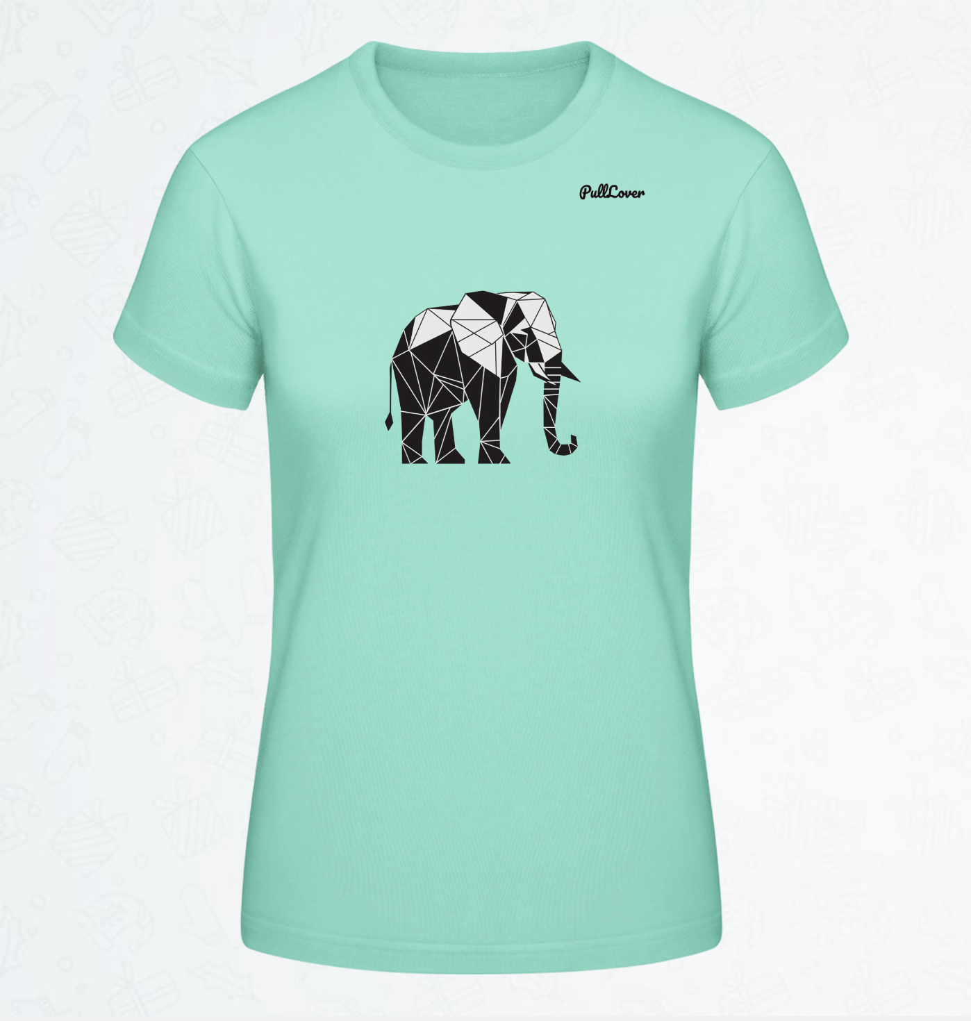 Damen T-Shirt Elefant