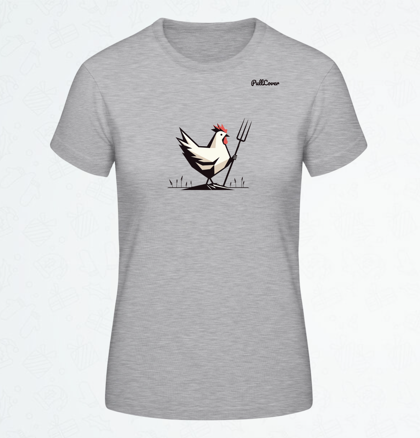 Damen T-Shirt Huhn