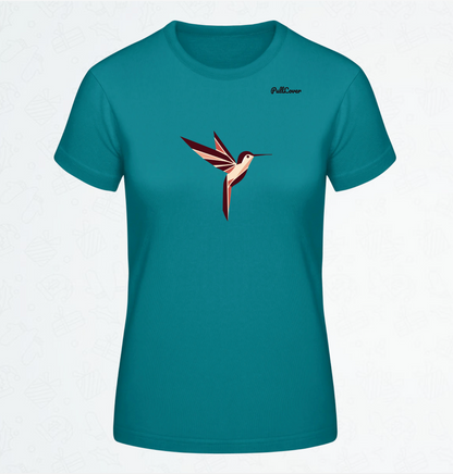 Damen T-Shirt Kolibri