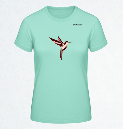 Damen T-Shirt Kolibri