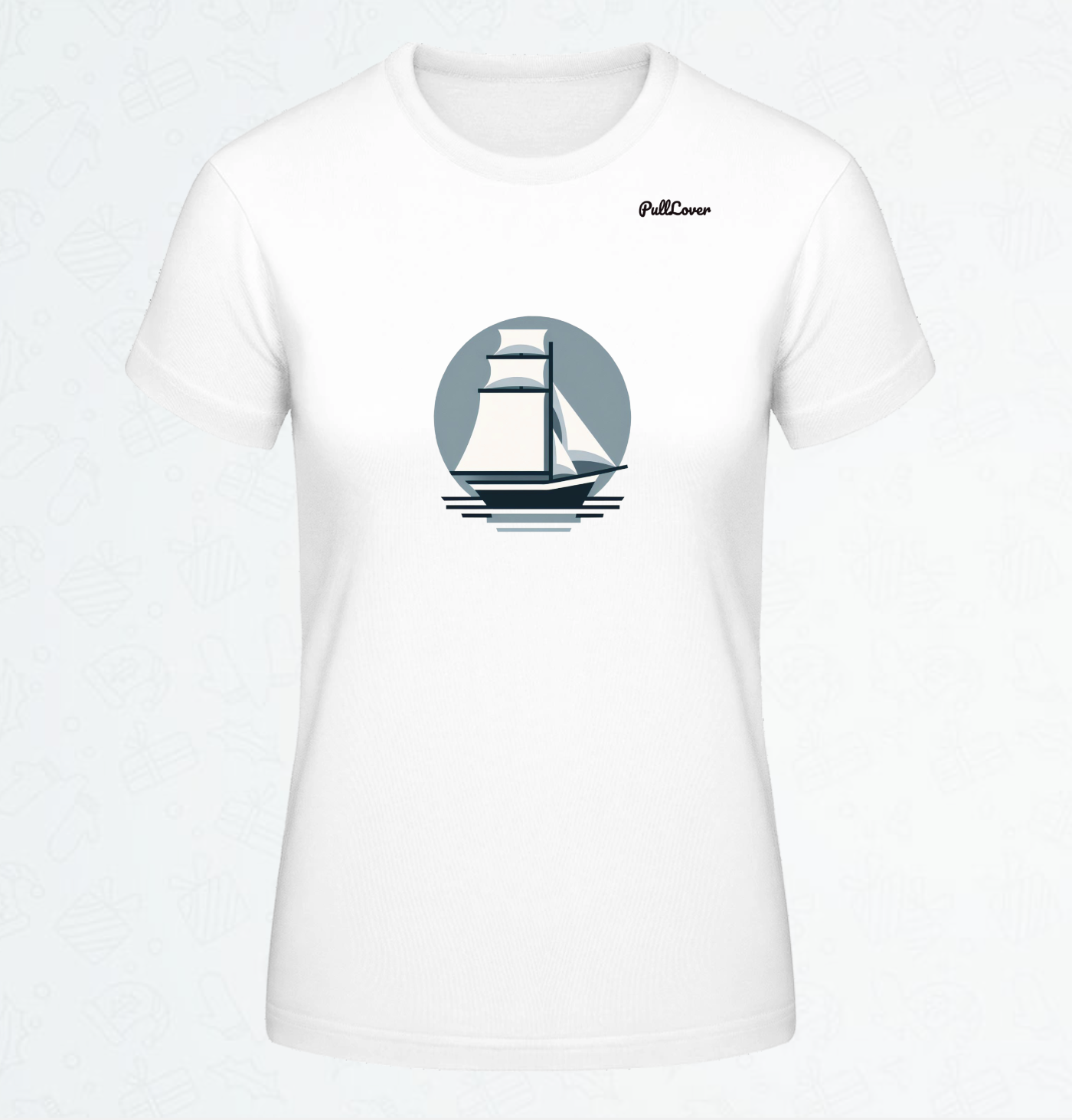 Damen T-Shirt Segelschiff