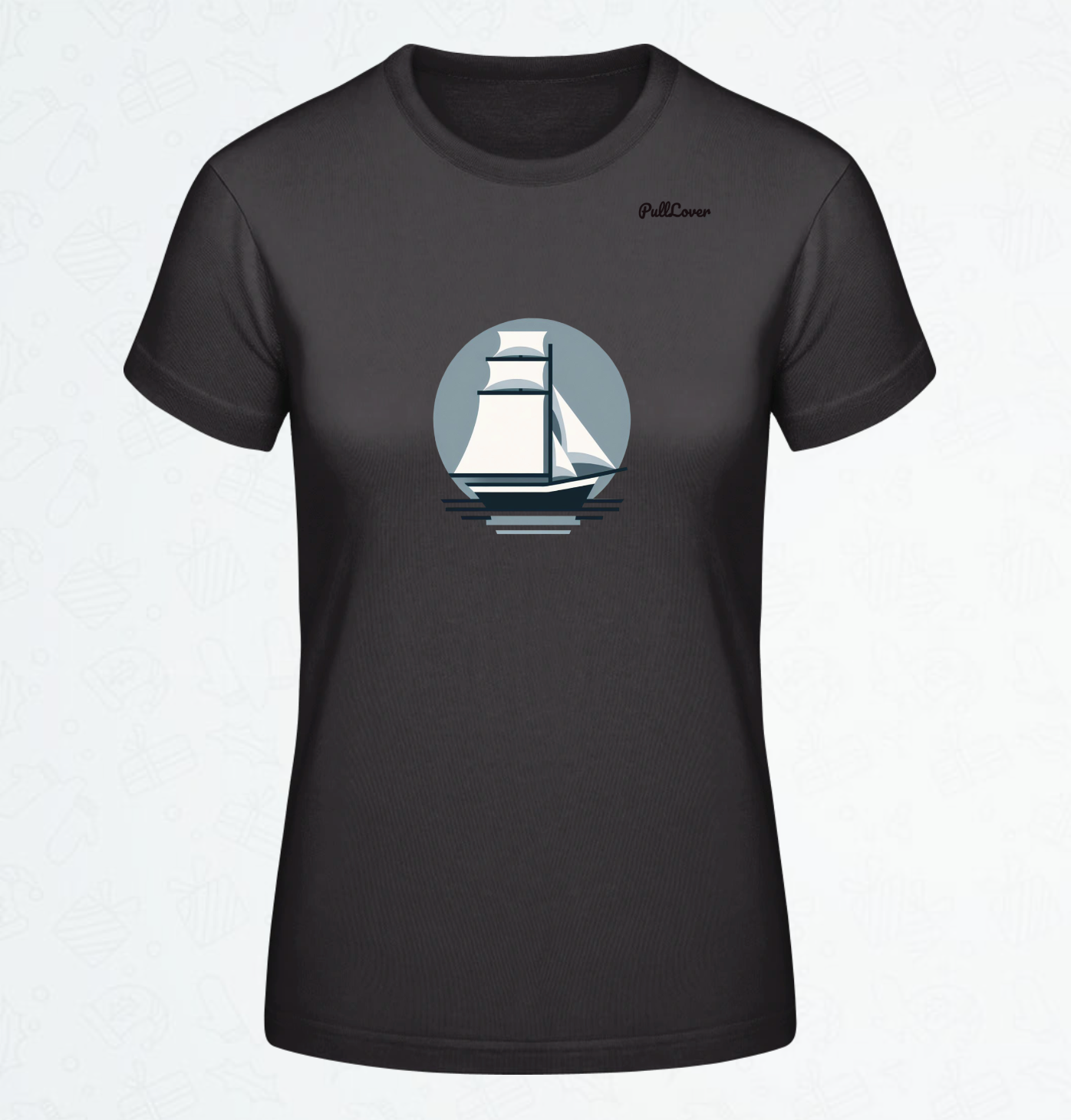 Damen T-Shirt Segelschiff