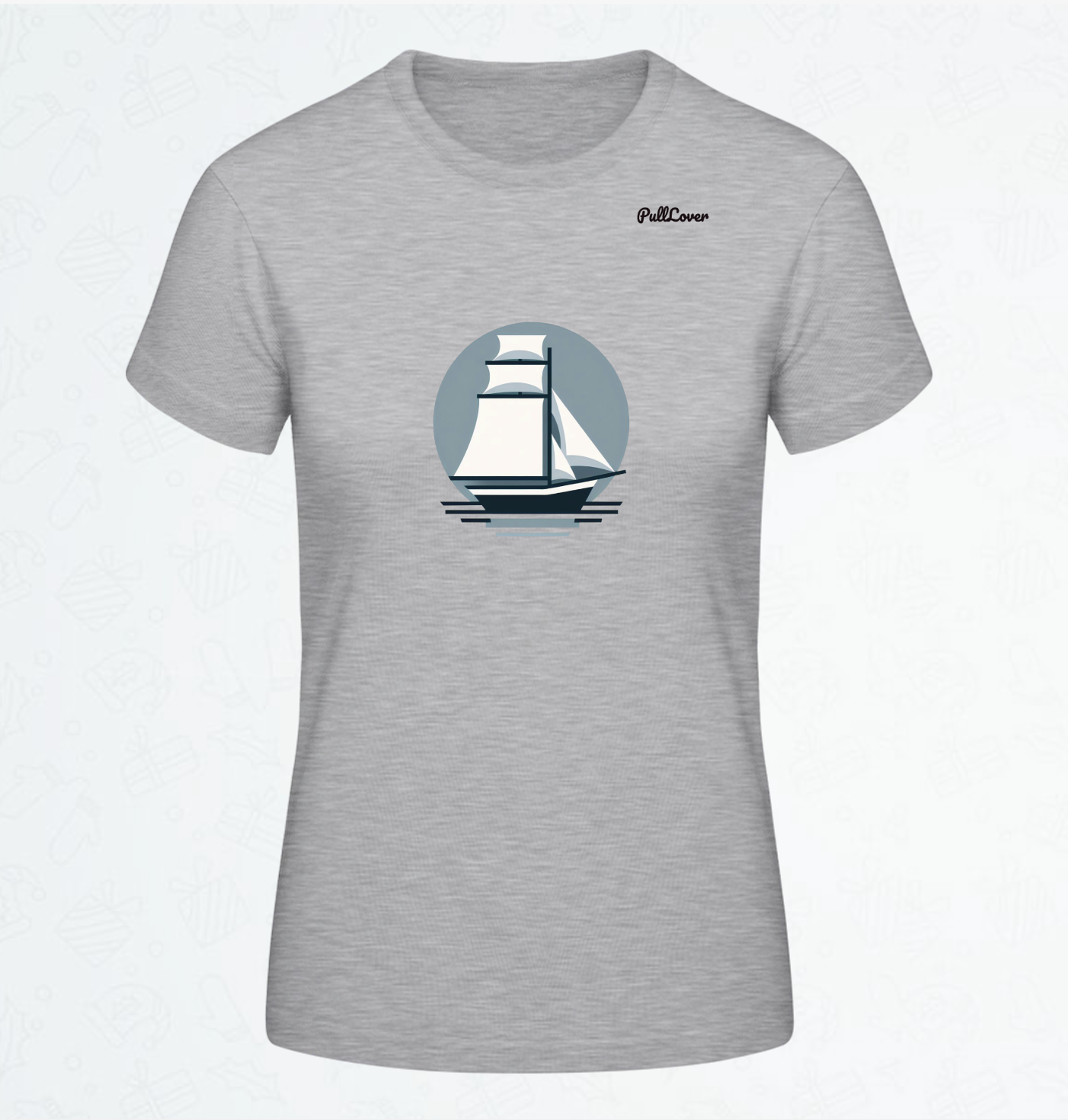 Damen T-Shirt Segelschiff