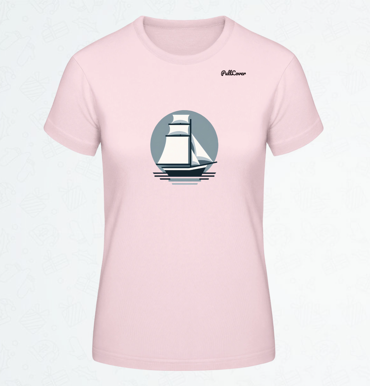 Damen T-Shirt Segelschiff