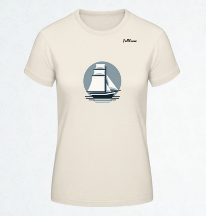 Damen T-Shirt Segelschiff