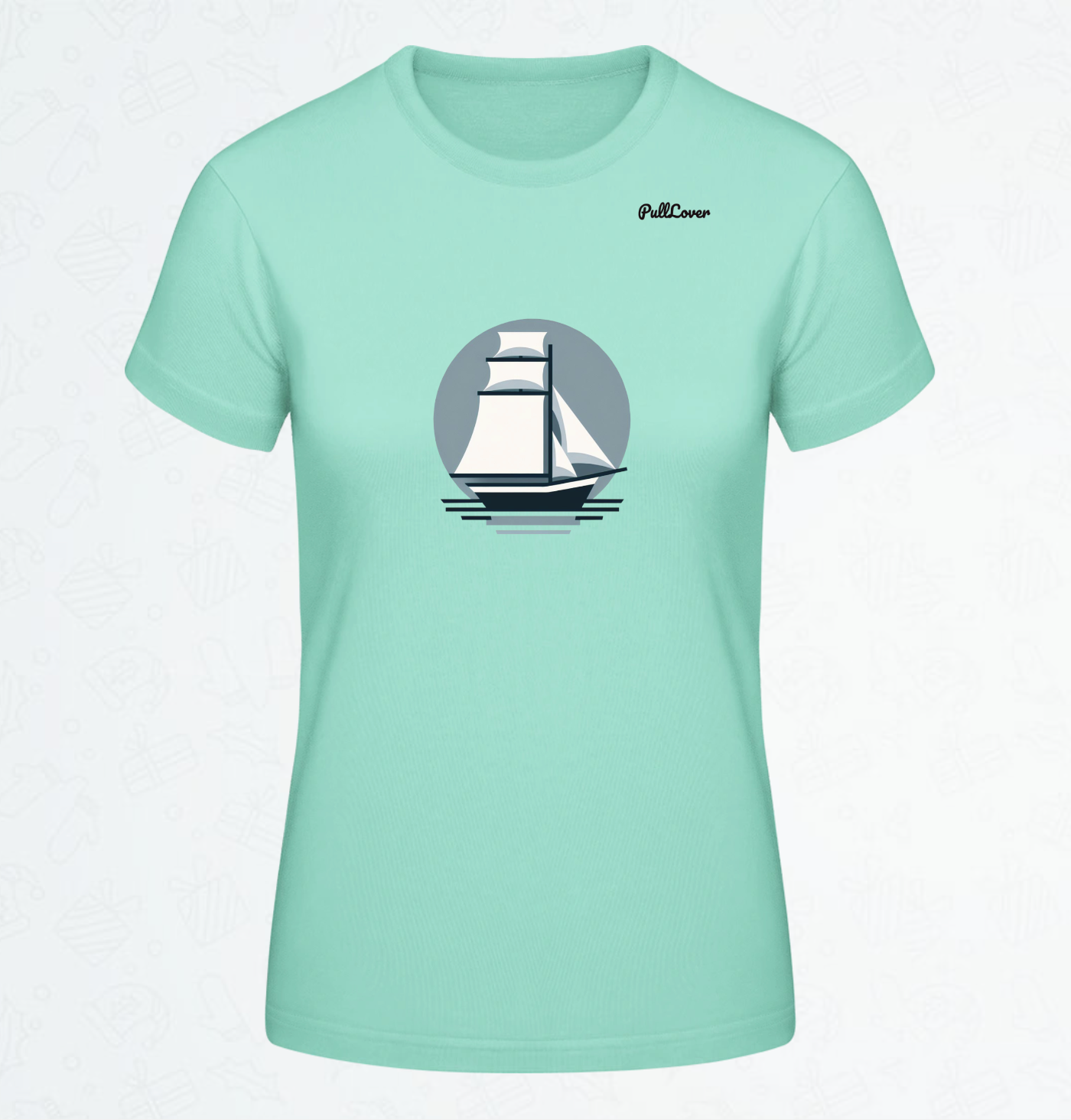 Damen T-Shirt Segelschiff