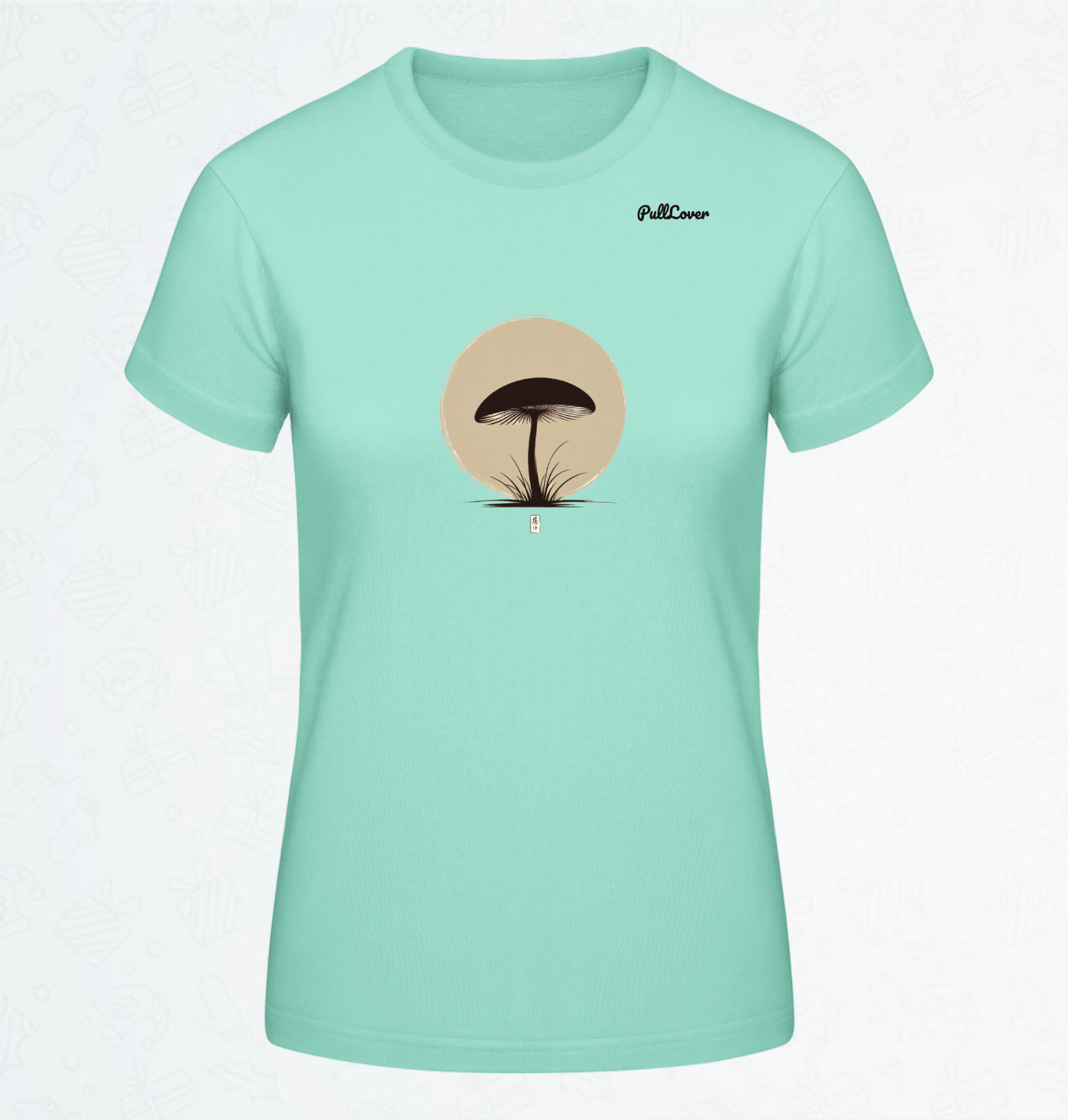 Damen T-Shirt Pilz