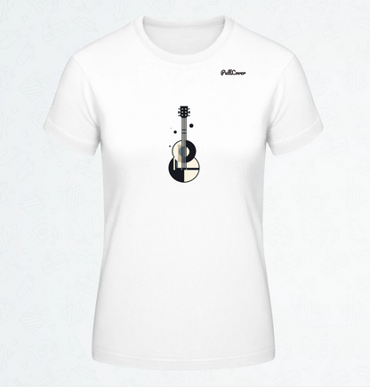 Damen T-Shirt Gitarre