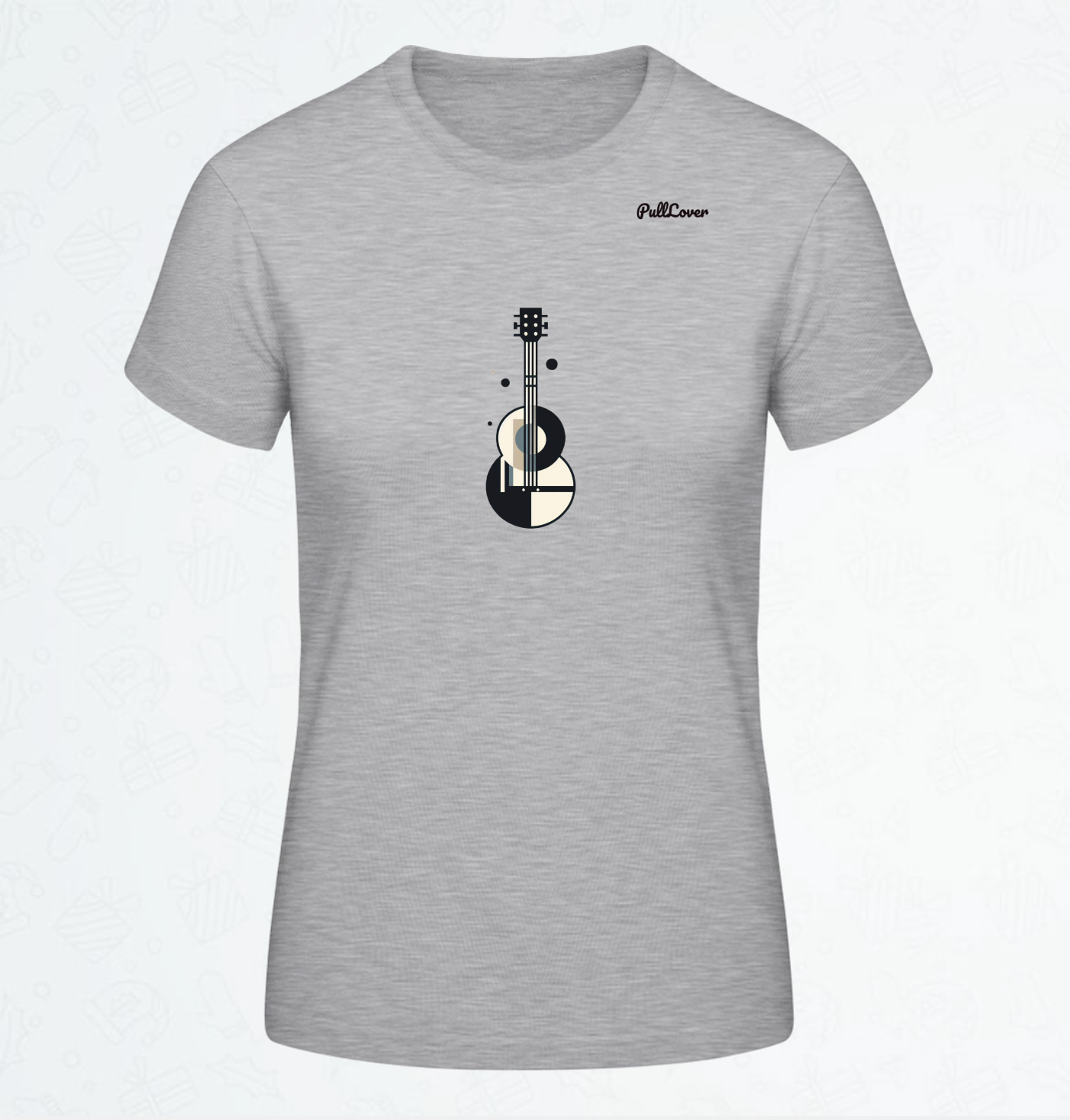 Damen T-Shirt Gitarre