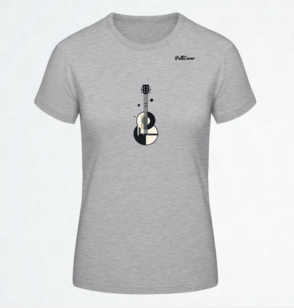 Damen T-Shirt Gitarre