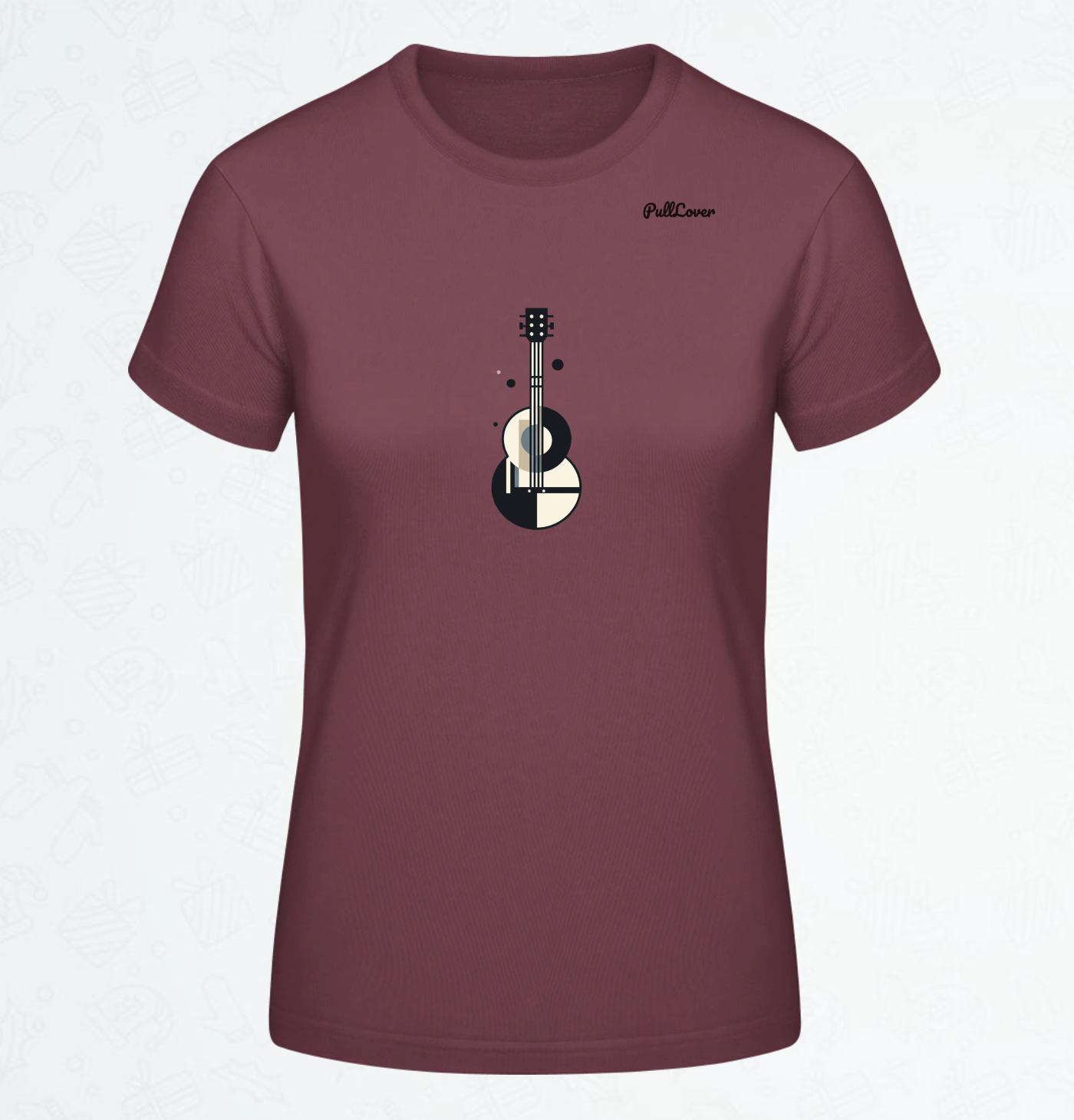 Damen T-Shirt Gitarre