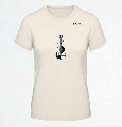 Damen T-Shirt Gitarre