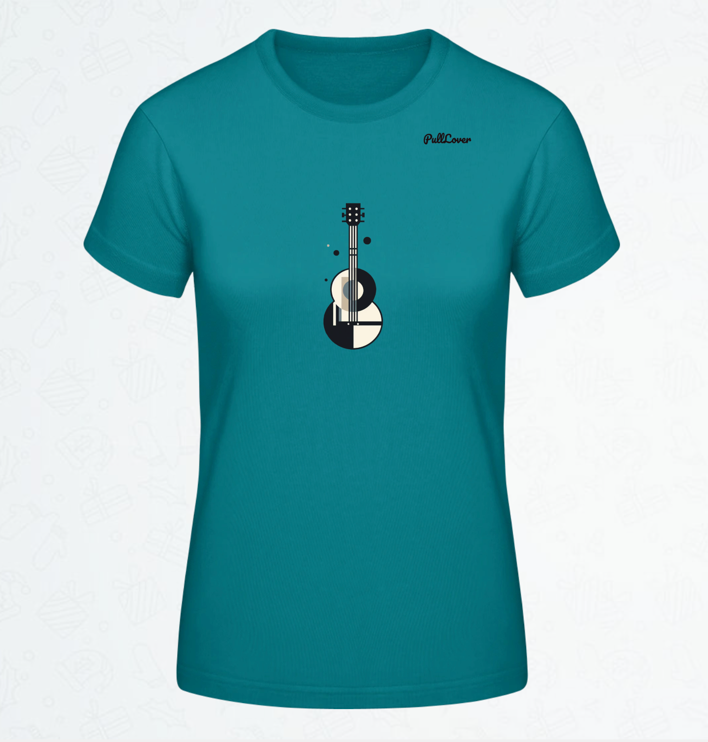 Damen T-Shirt Gitarre