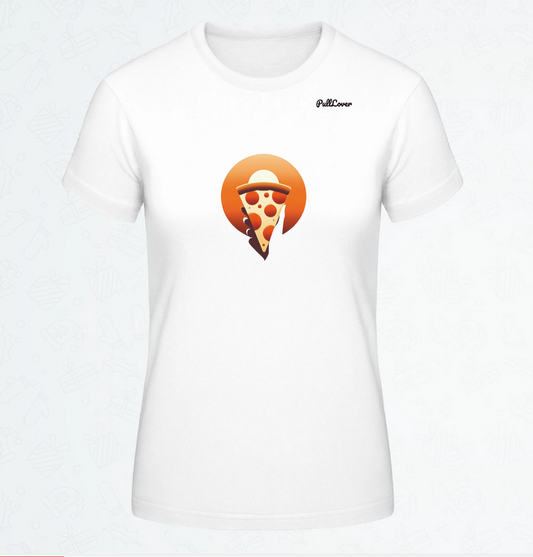 Damen T-Shirt Pizza