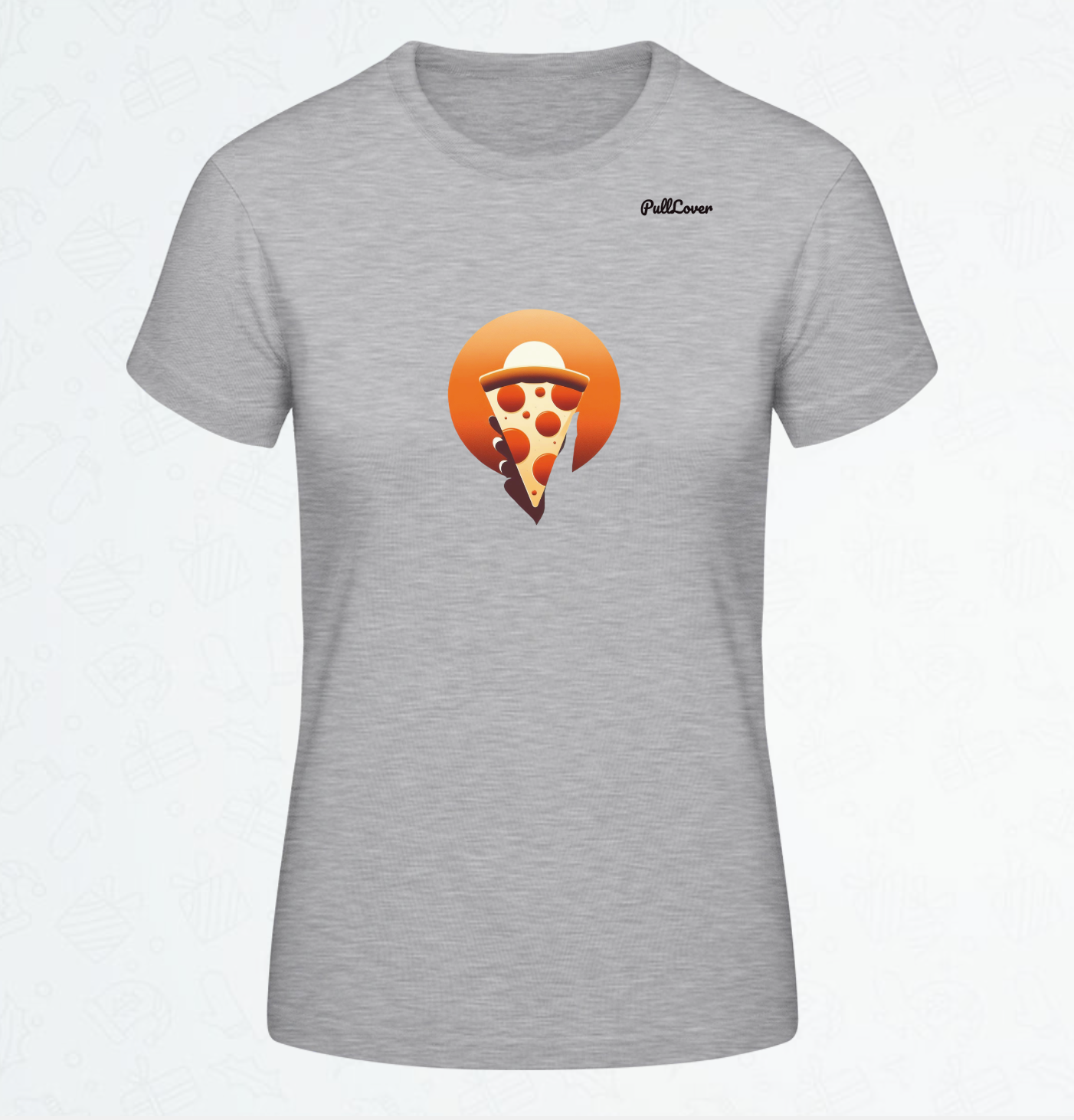 Damen T-Shirt Pizza