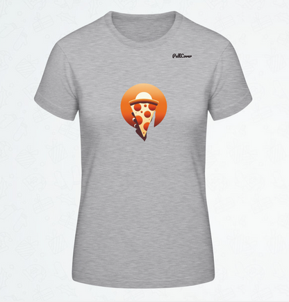 Damen T-Shirt Pizza