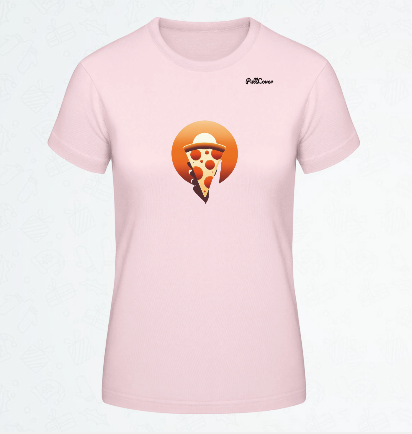 Damen T-Shirt Pizza