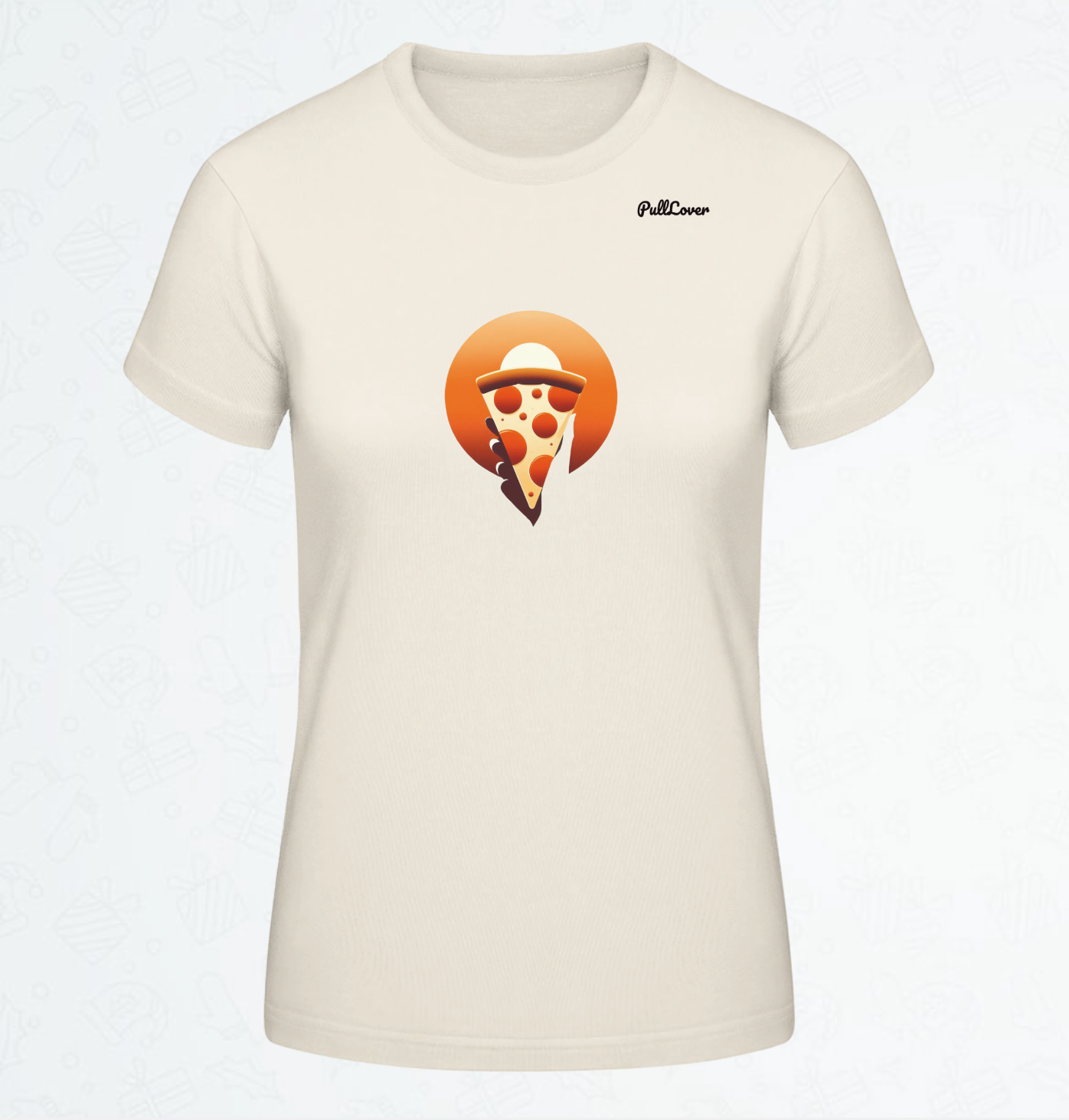 Damen T-Shirt Pizza