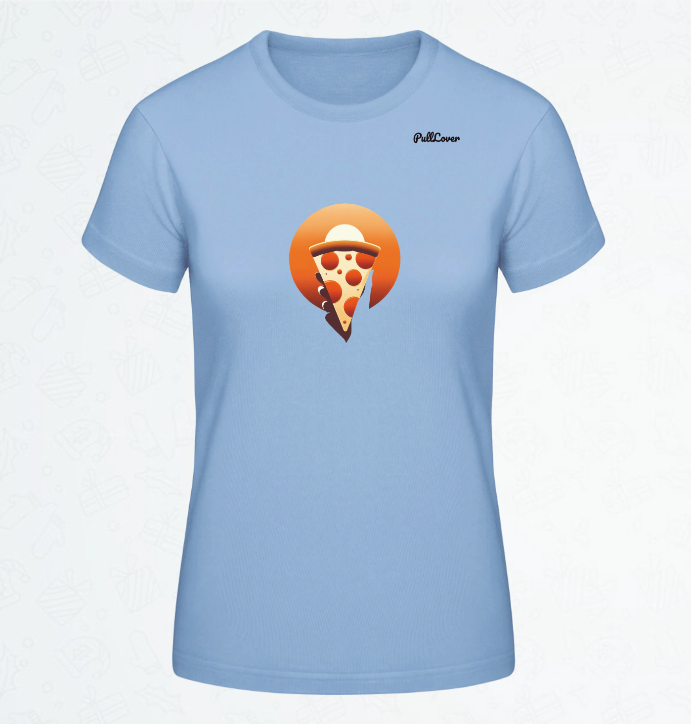 Damen T-Shirt Pizza