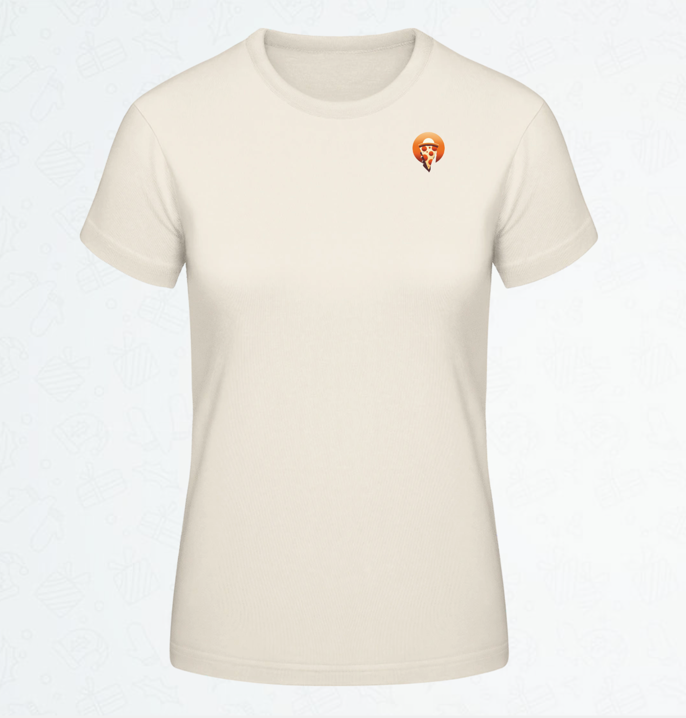 Damen T-Shirt Pizza