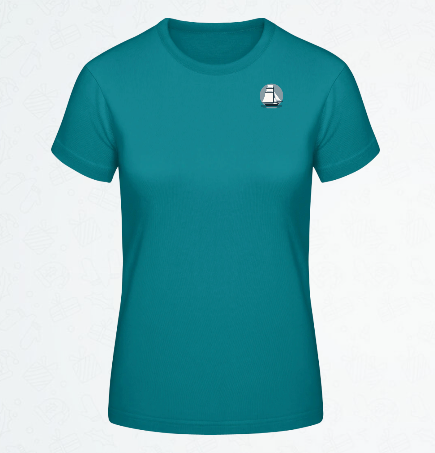 Damen T-Shirt Segelschiff