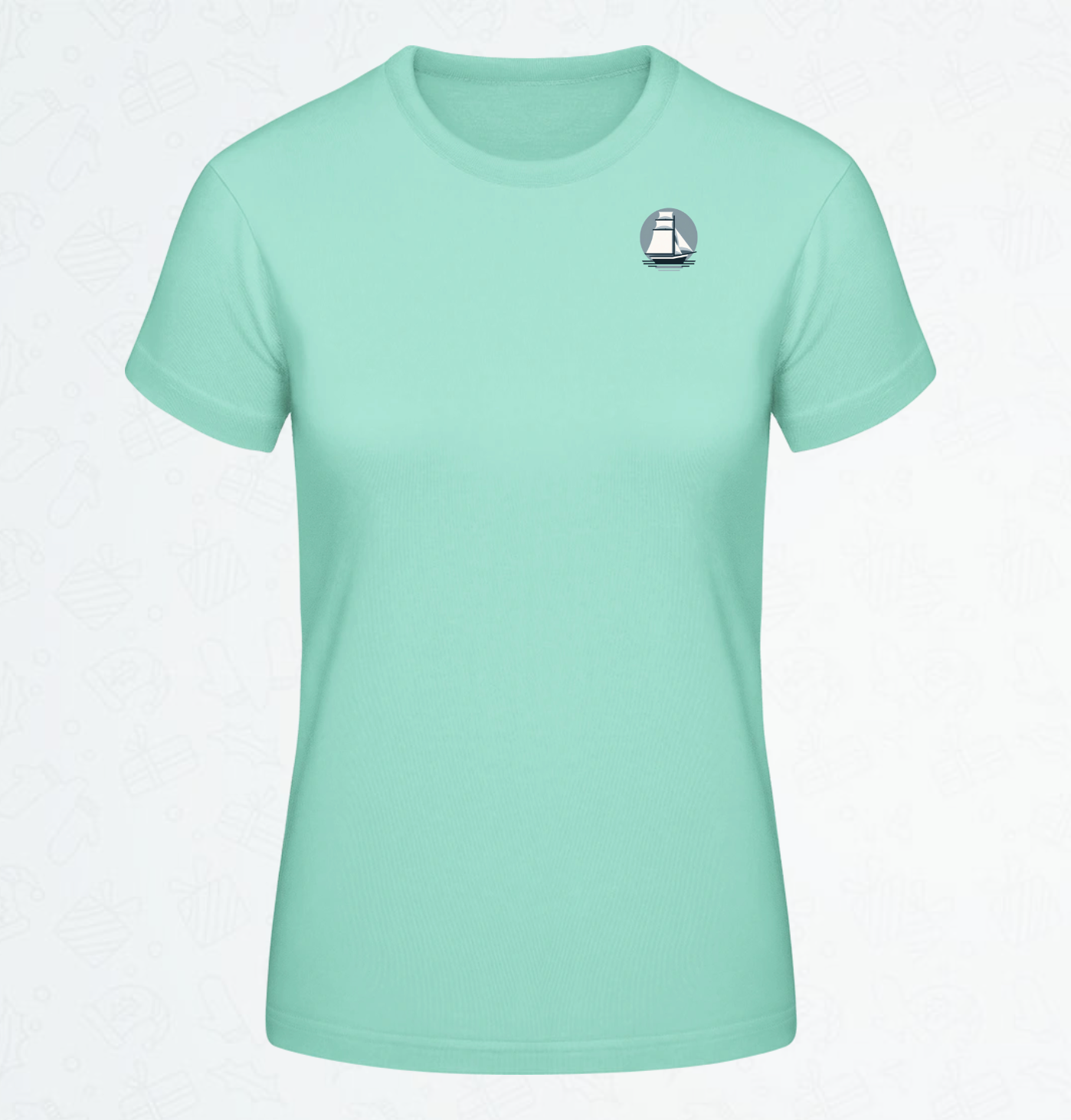 Damen T-Shirt Segelschiff