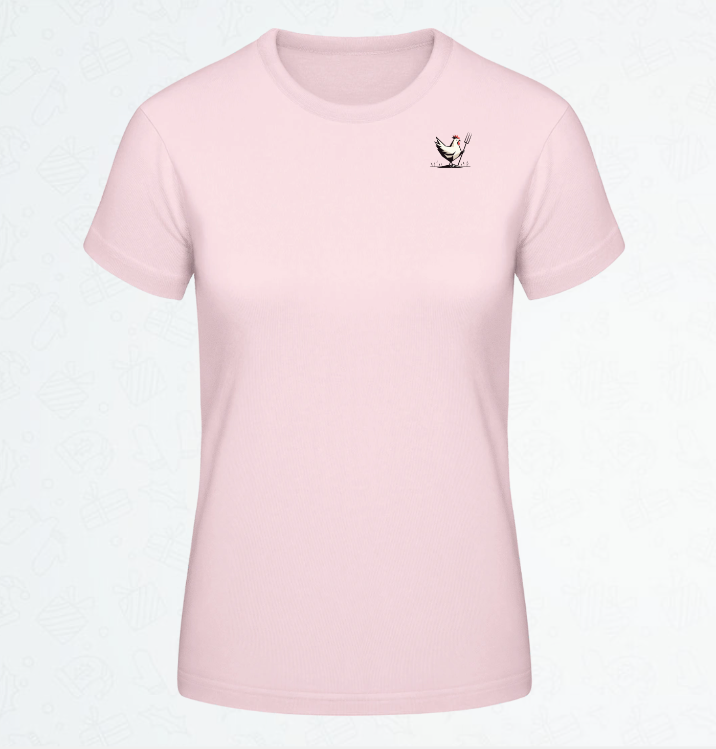 Damen T-Shirt Huhn