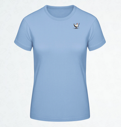 Damen T-Shirt Huhn