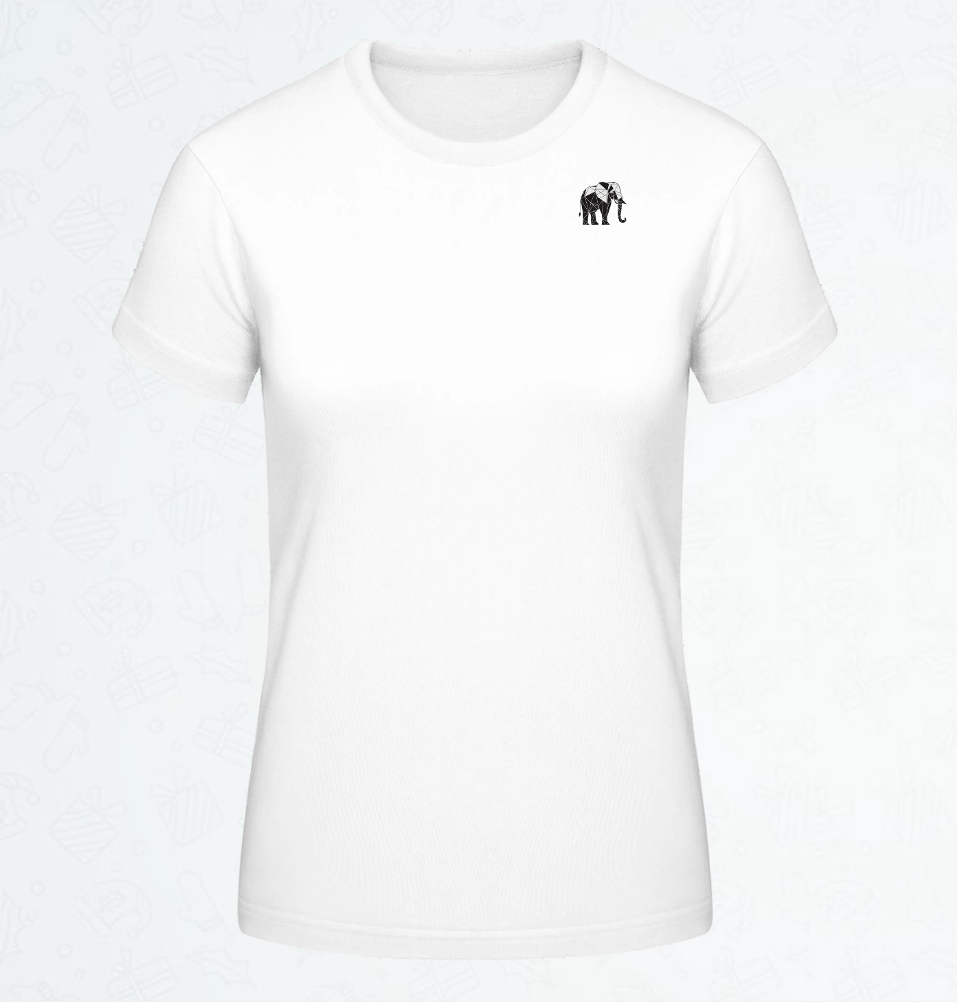 Damen T-Shirt Elefant