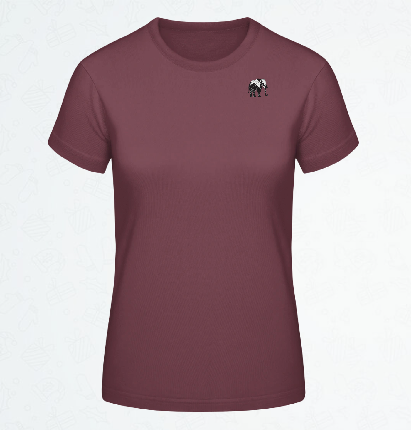 Damen T-Shirt Elefant