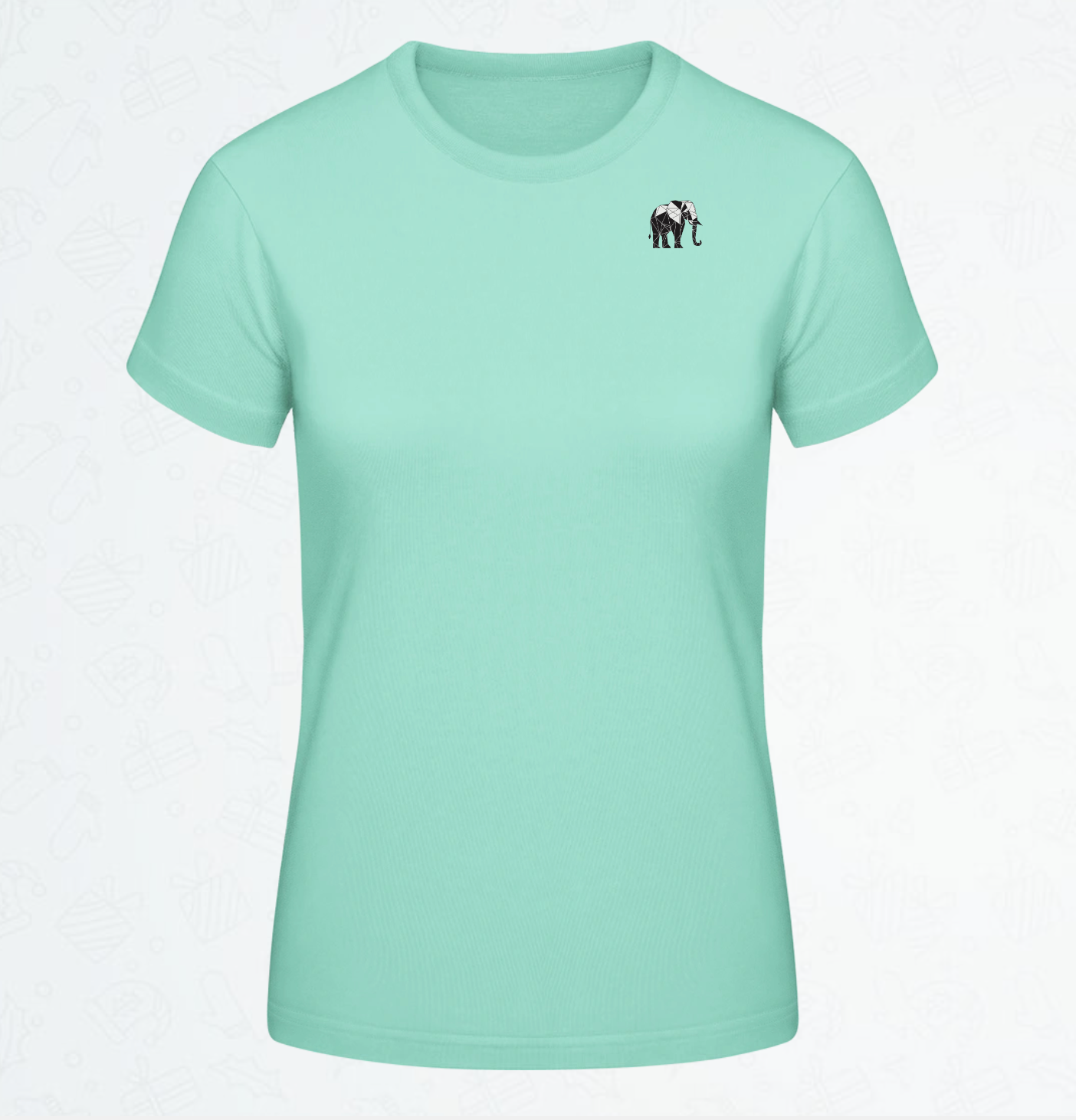 Damen T-Shirt Elefant