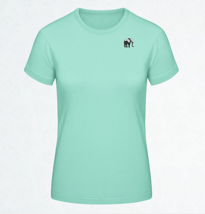 Damen T-Shirt Elefant