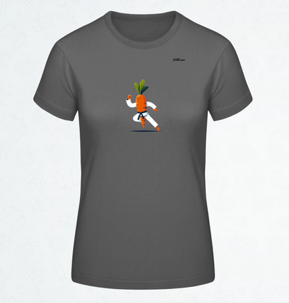 Damen T-Shirt Karate-Karotte