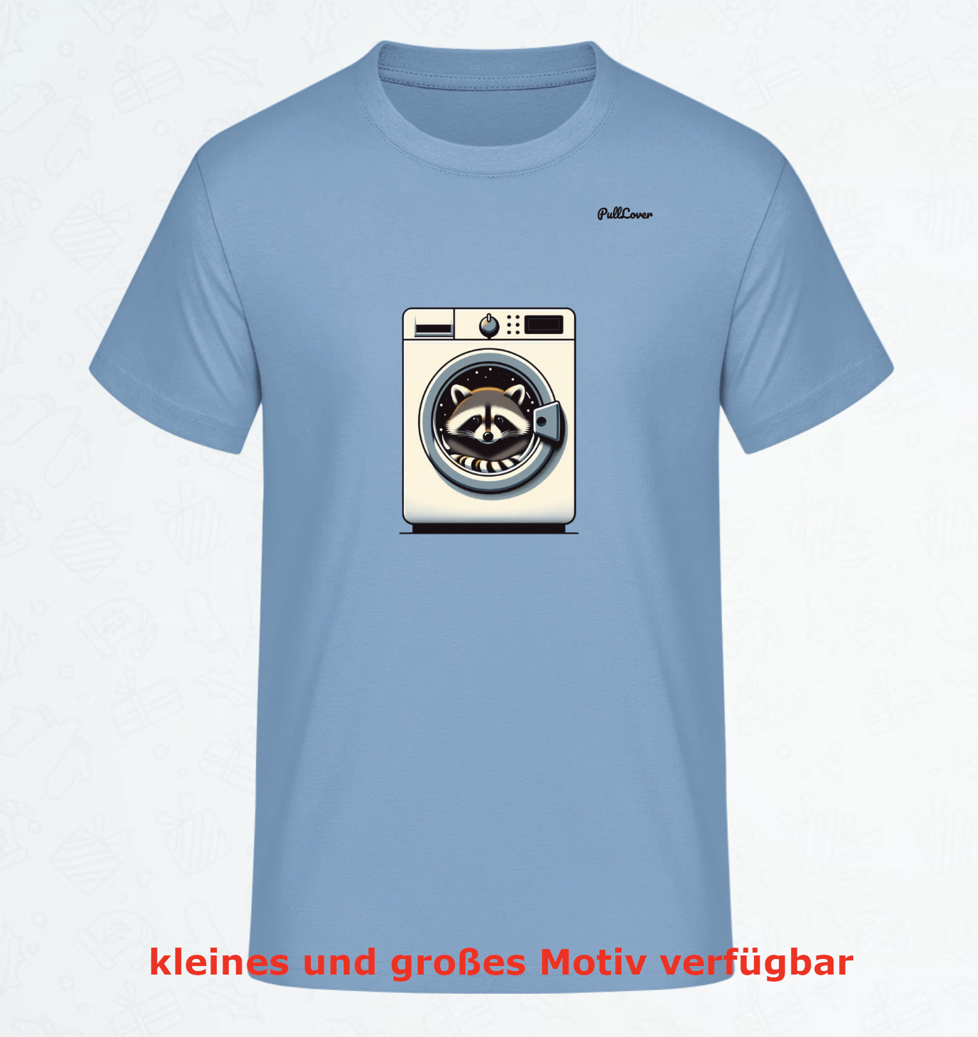 Herren T-Shirt Waschbär