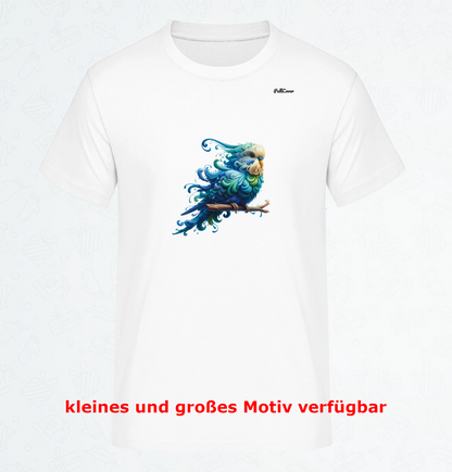 Herren T-Shirt Wellensittich