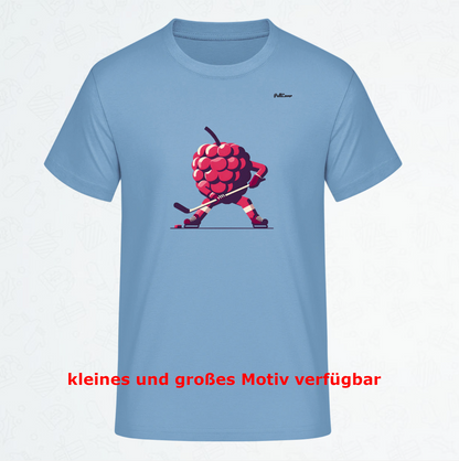 Herren T-Shirt Hockey-Himbeere