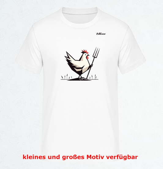 Herren T-Shirt Huhn