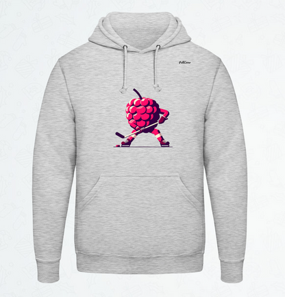 Hoodie Hockey-Himbeere