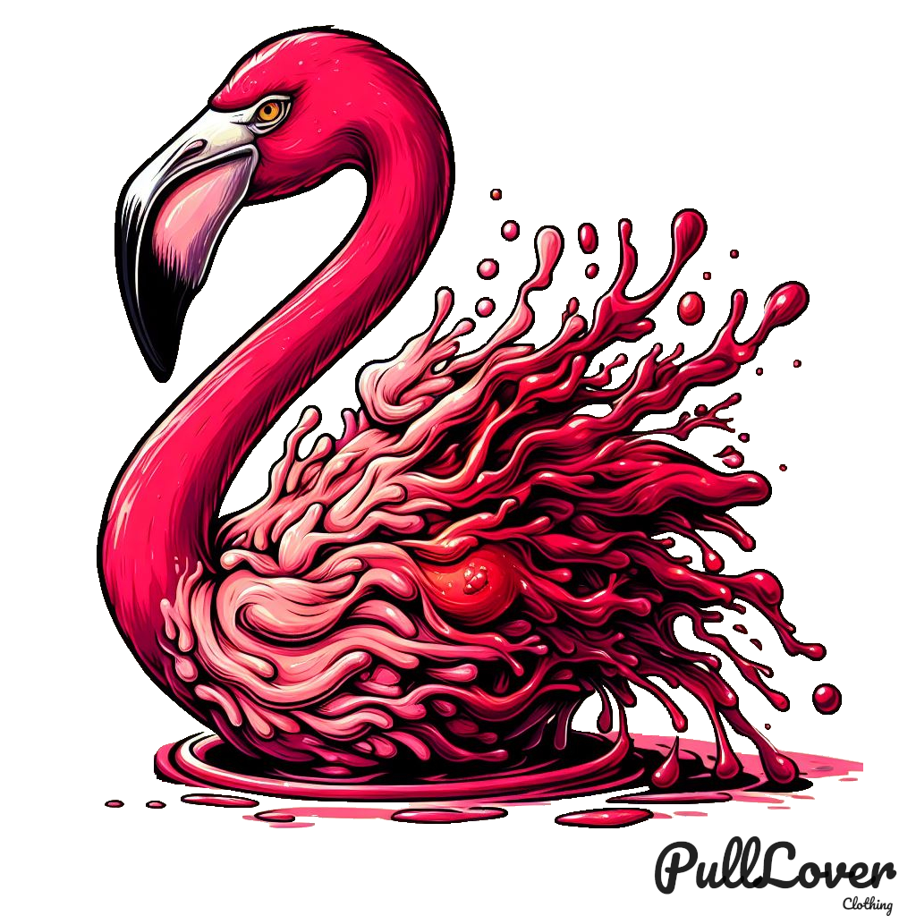 Hoodie Juicy Flamingo